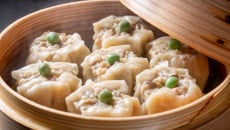 Raviolis de crevettes vapeur ou Siu Maï