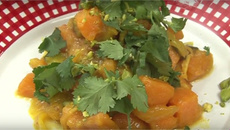 Tajine de patates douces