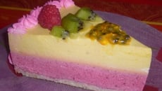 Bavarois Framboises et Fruits exotiques