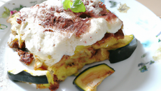 Tiramisu aux courgettes