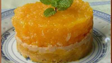 Dessert fruité à la papaye