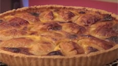 Tarte alsacienne aux pommes, tout est dans le flan