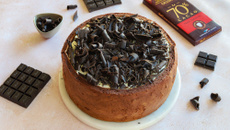 Forêt-noire au chocolat et aux griottes