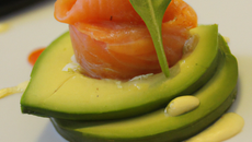 Avocat au saumon fumé