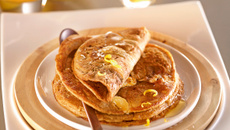 Pancakes banane coco à la farine de petit épeautre