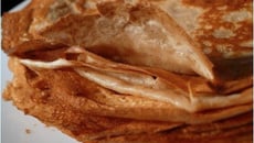 Crêpes à la farine de châtaignes
