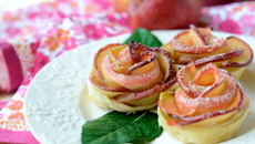 Tartelettes aux pommes fleurs