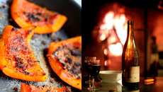 Barquette de potimarron caramélisée