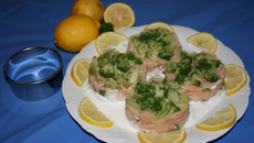 Duo de poisson aux saveurs du jardin