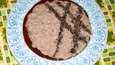 Risotto au chocolat noir