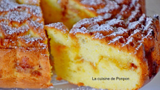 Gâteau au yaourt à la confiture de clémentine corse et agrumes confits