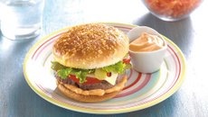 Cheeseburger maison