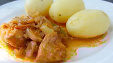 Cabillaud au vin blanc