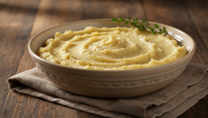 Purée de céleri rave et pommes de terre au lait