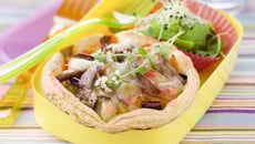 Pizzettas à l'agneau