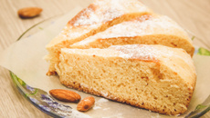 Gâteau aux amandes vegan