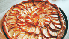 Tarte aux pommes normande facile