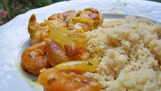 Poulet aux abricots