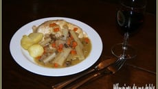 Mijoté de 'coucou de Malines' à la bière et aux légumes