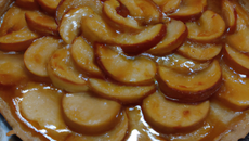 Tarte pommes caramel