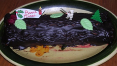 Bûche au chocolat facile à réaliser