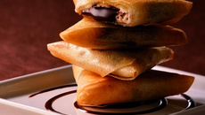 Bricks de chocolat et chèvre