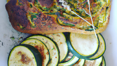Courgettes mie de pain