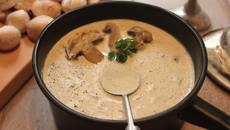 Fondue de champignons