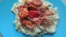 Tagliatellle aux boulettes