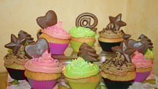 Cupcakes aux trois couleurs