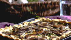 Tarte aux champignons