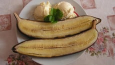 Chaud et froid de banane
