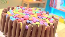 Gâteau d'anniversaire au chocolat