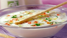 Le fromage blanc bio aux légumes et herbes fraîches bio