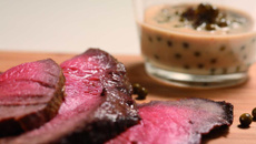 Sauce au poivre, poivre vert