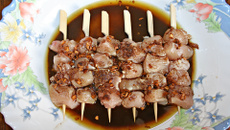 Marinade pour brochette de poulet à l'indienne