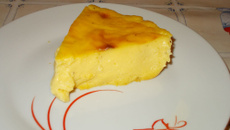 Flan à la vanille sucré