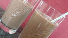 Smoothie banane chocolat