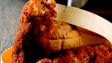 Brochettes de pintade au pain d'épices