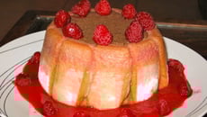 Charlotte chocolat - framboises