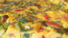 Fritata aux poivons