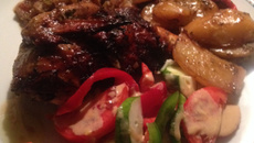 Curry de poulet aux petits légumes