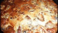 Flan de pommes de terre aux lardons et à la Fourme d'Ambert
