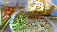 Tarte à la rhubarbe familiale