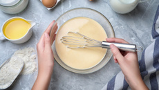 Pâte à crêpes sans balance