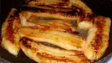 Bananes flambées maison