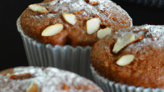 Muffins poudre d'amandes/farine châtaignes