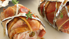 Joues de porc en papillote