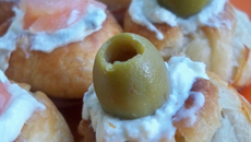 Bouchées saumon ou olives