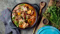 Effilochée de queue de bœuf et purée de panais